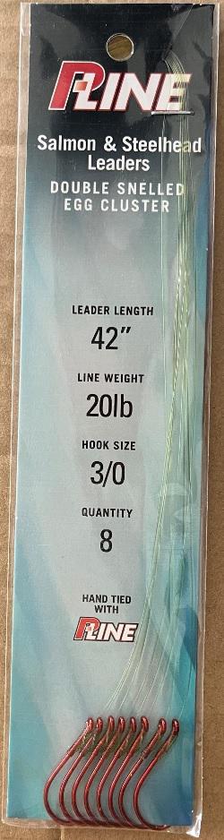 PLNE STEELHEAD RIG 20LB 42' (8)  #3/0