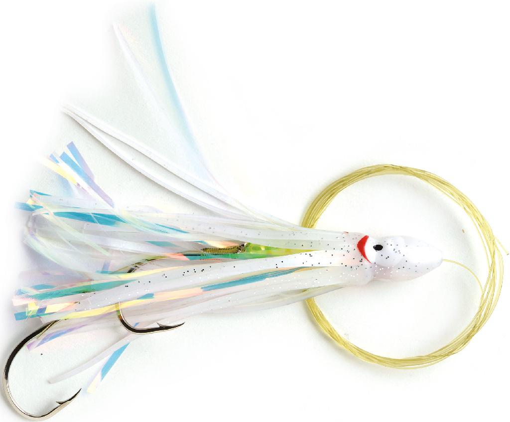 PLNE RIGGED SQUID SKIRT 4.5' WHITE