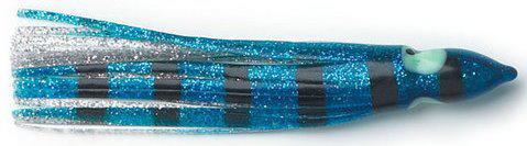 PLNE SQUID 2.5' 8PK BLU/CLR/BLK STRIPE