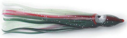 PLNE SQUID 4.5' 5PK GLW/DK GRAY/RED STRP