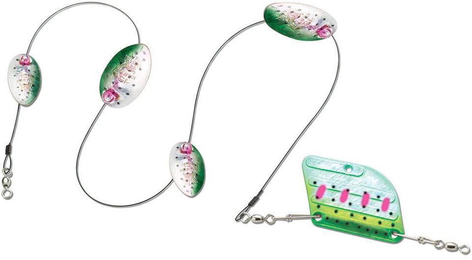 PMTN HIGH LAKE TROLL SZ 20 RAINBOW TROUT 1 rudder 4-each 1 Ounce 2.37'Blades