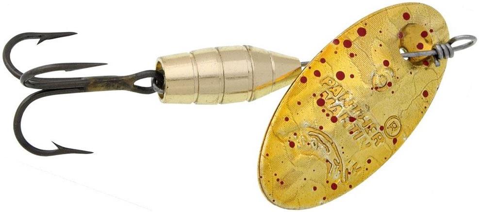 P/MARTIN 1/8 DLX SPIN HOLO GOLD/RED SPK