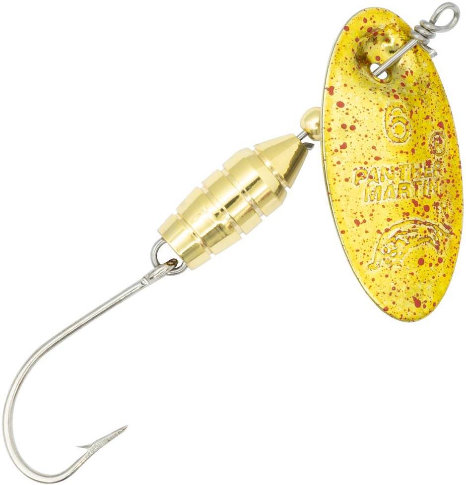 P/MARTIN 1/16OZ.HOLO DLX GOLD/RED SINGLE HOOK