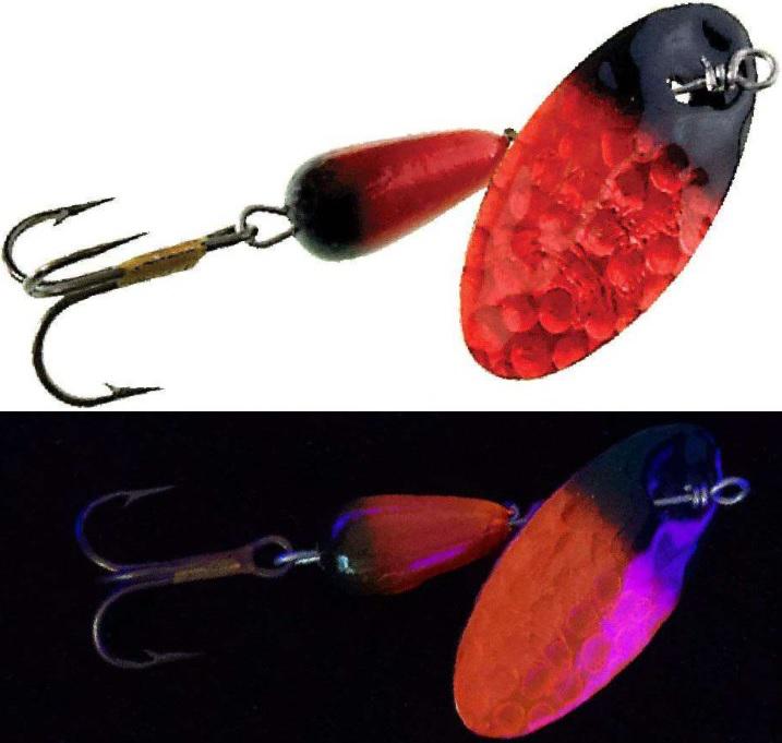 P/MARTIN 1/16 SPIN HAMMERED UV SLMON BLK