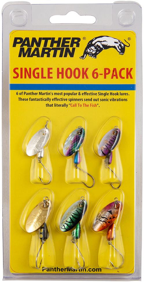 P/MARTIN SINGLE HOOK SIX PACK KIT(6LURES