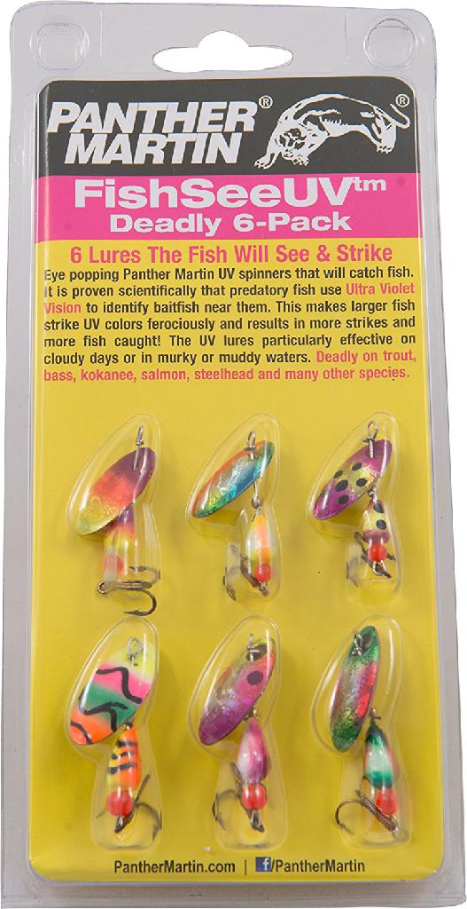 P/MARTIN FISH SEE UV TROUT KIT(6LURES)