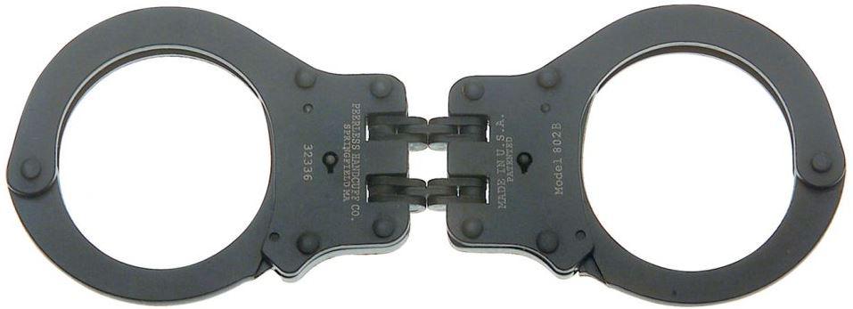 PEERLESS M/802 STD HINGED BLK HANDCUFF