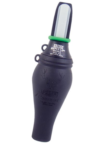Primos Hyper Lip Double Elk Call w/ Tone Converter | Deeper, Louder Tones | UPC: 010135009342
