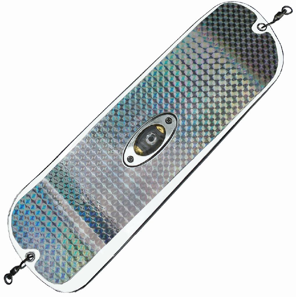 PROT PROFLASH 11'PC FLASHER W/FIN CHR.SC (Lighted w/E-Chip) - Gunarama