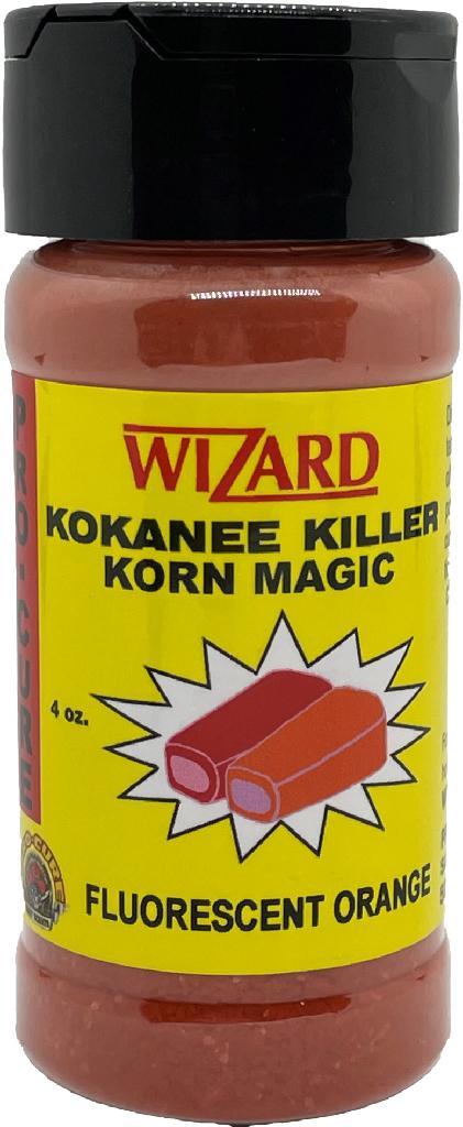 PROCURE KOKANEE KILLER KORN MAGIC 4oz FLUORESCENT ORANGE