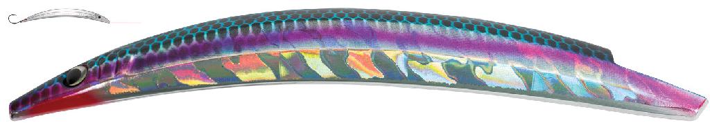 PT.WILSON CANDLEFISH PLUG  BLUE CHROME