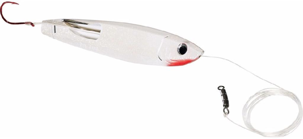 PT.WILSON WHOLE HERRING PLUG PEARL WHITE