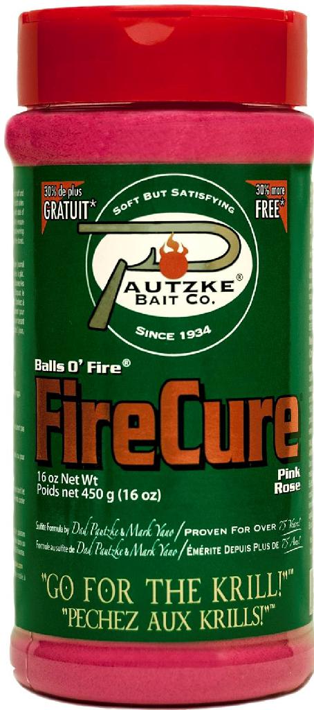 PAUTZKE FIRECURE EGG CURE 16oz  PINK