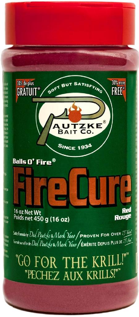 PAUTZKE FIRECURE EGG CURE 16oz  RED