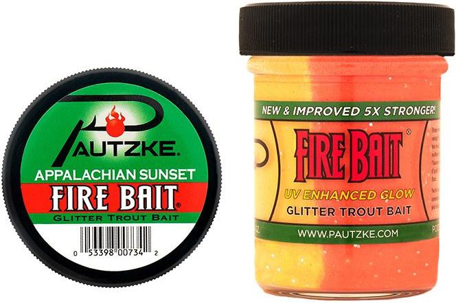 PTZK GLITTER TROUT FIREBAIT APPLN SUNSET