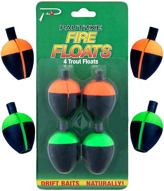 PAUTZKE FIRE FLOATS 4PACK LARGE - PAUTZKE