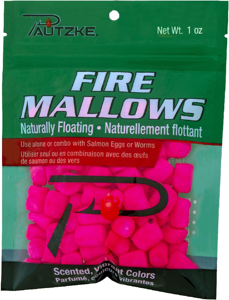 PAUTZKE FIRE MALLOWS PINK SHRIMP 1oz BAG