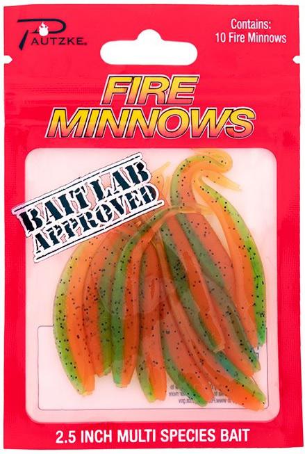 PAUTZKE FIRE MINNOWS (10) FIRE TIGER
