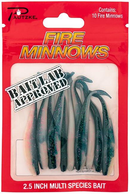 PAUTZKE FIRE MINNOWS (10) RAINBOW