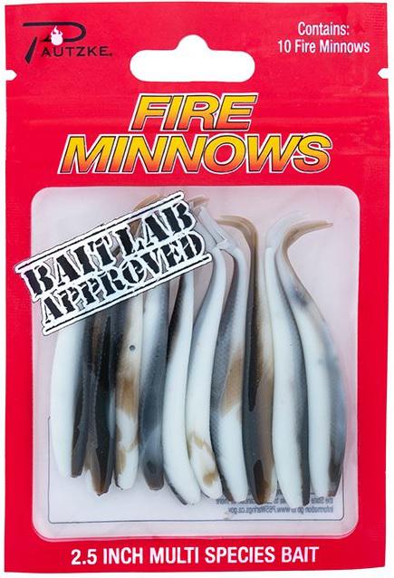 PAUTZKE FIRE MINNOWS (10) TENNESSE SHAD - PAUTZKE