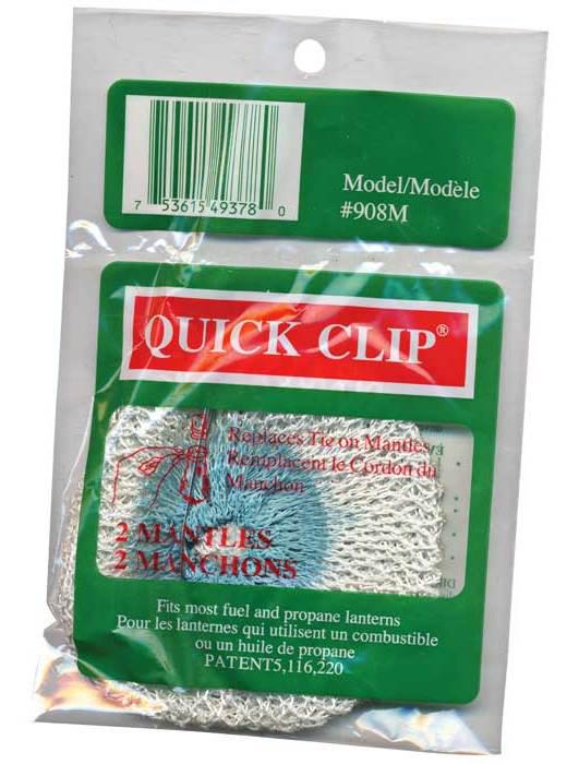 QUICK CLIP NO-TIE MANTLES (2 PK)