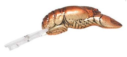 REBEL 3/8 OZ D-WEE CRAWDAD BROWN CRAWDAD