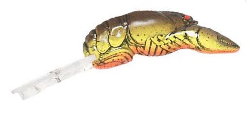 REBEL 3/8 OZ D-WEE CRAWDAD CHART/BROWN