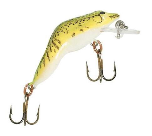 REBEL 3/8 OZ WEE FROG  CHARTREUSE FROG