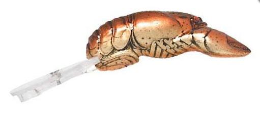 REBEL 1/5 OZ WEE CRAWDAD BROWN CRAWDAD