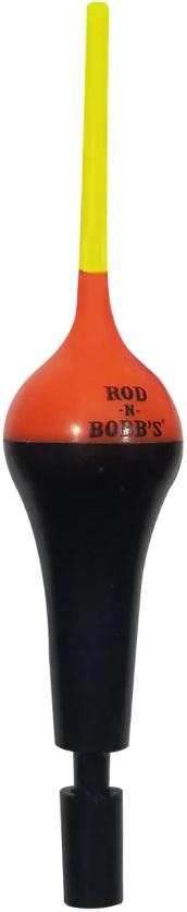 RBOB BLAST OFF BOBBER 5'(1) ORG/BLACK (slip or fixed rigging-ABS plastic)