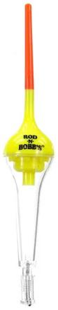 RBOB BLAST OFF BOBBER 6'(2) ORG/CLEAR (slip or fixed rigging-ABS plastic)