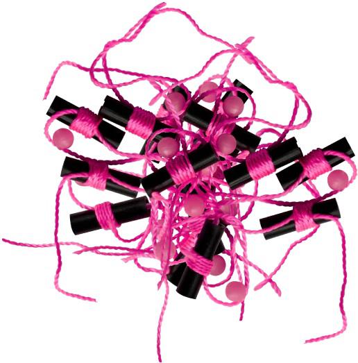 RBOB BOBBER STOPS & GLO BEADS (15) PINK