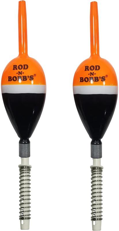 RBOB 3 IN 1 WTD BOBBER 1' OVAL 2PK (center/bottom slip & fixed rig-basla)