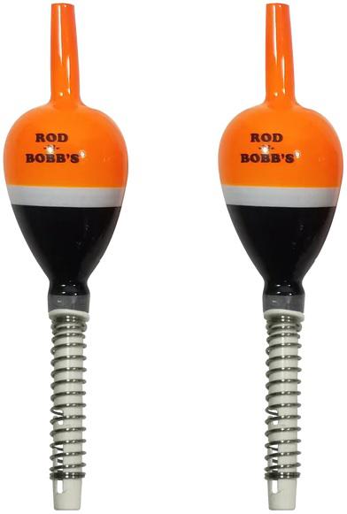RBOB 3 IN 1 WTD BOBBER 3/4' OVAL 2PK (center/bottom slip & fixed rig-basla)