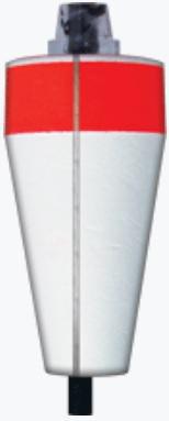 R/BOW WEIGHTED SLIP BOBBER 1' x 2'