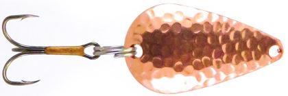 R/BOW 1/2OZ S/H SPOON  HAMMERED/COPPER