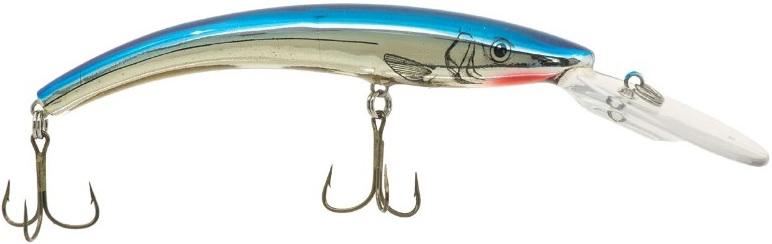 REEF RUNNER DEEP DIVER 800 CHROME BLUE (6-3/16'(5/8oz) 28ft Max Depth w/rattle)