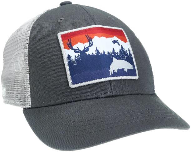 RYW IDAHO WILDLIFE FEDERATION HAT GRAY STANDARD FIT