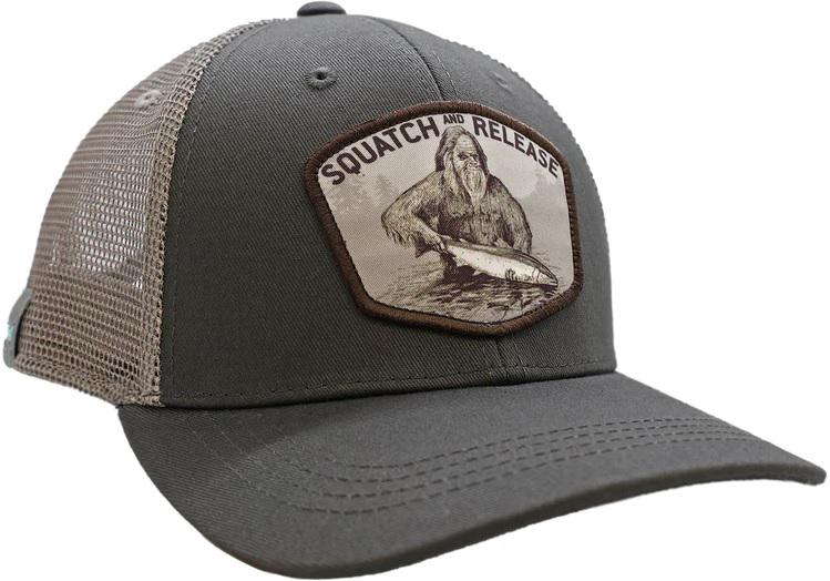 RYW SQUATCH & RELEASE HAT GRAY/LT GRAY STANDARD FIT - RYW