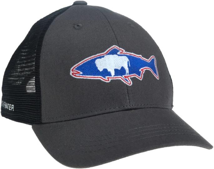 RYW WYOMING HAT GRAY/BLACK STANDARD FIT