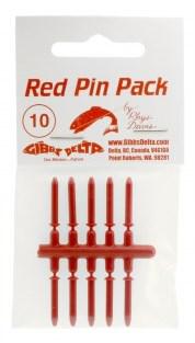 RHYS DAVIS RED PINS PACK (10)
