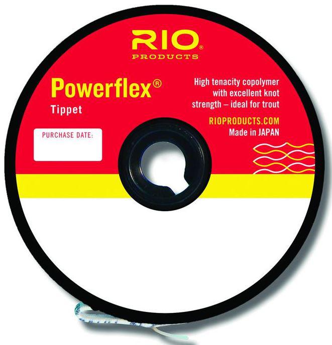 RIO POWERFLEX 0X TIPPET 15LB  30YDS