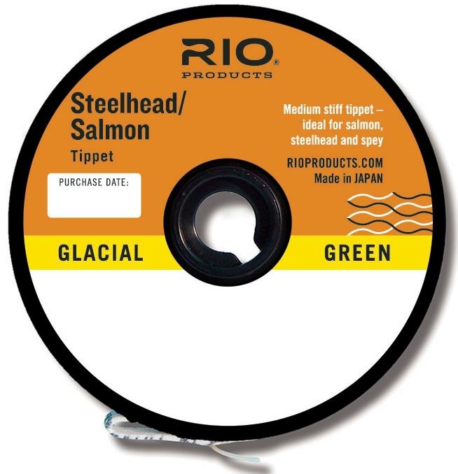 RIO SALMON/STEELHEAD TIPPET 10LB  30YDS GLACIAL GREEN