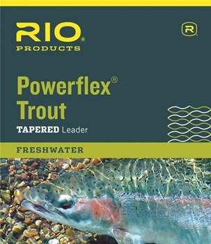 RIO 9' POWERFLEX KNOTLESS LEADER 6X
