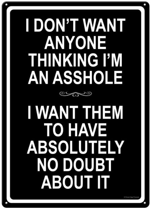 R.EDGE TIN SIGN-AHOLE TIN 12IN X 17IN