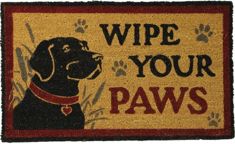 R.EDGE NATURAL DOORMATS-WIPE YOUR PAWS (30' X 18')