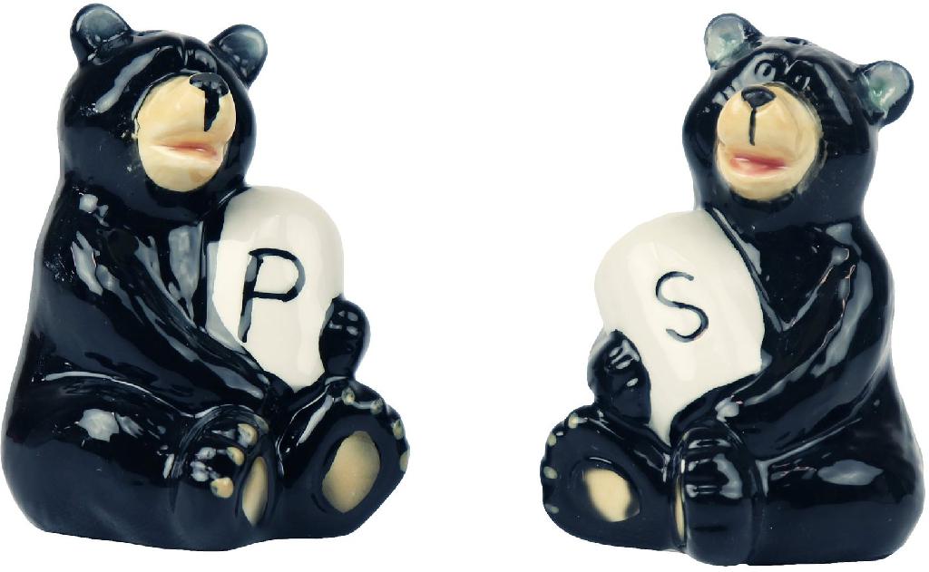 R.EDGE SALT/PEPPER SHAKERS-BEARS - Gunarama