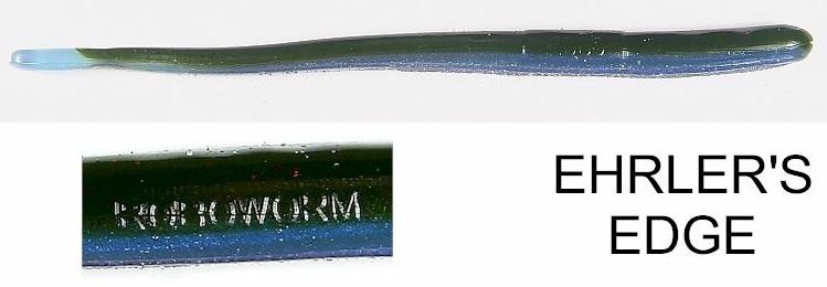 Robo 4.5" STRAIGHT TAIL WORM / 10 PACK / EHRLER'S EDGE     