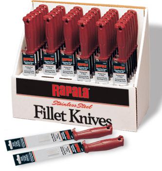 RAPALA 6' FILLET KNIFE DISPLAY  36 PK