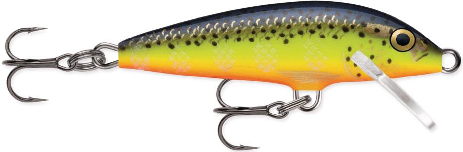RAPALA #5 ORIG FLTG LURE  HOT STEEL